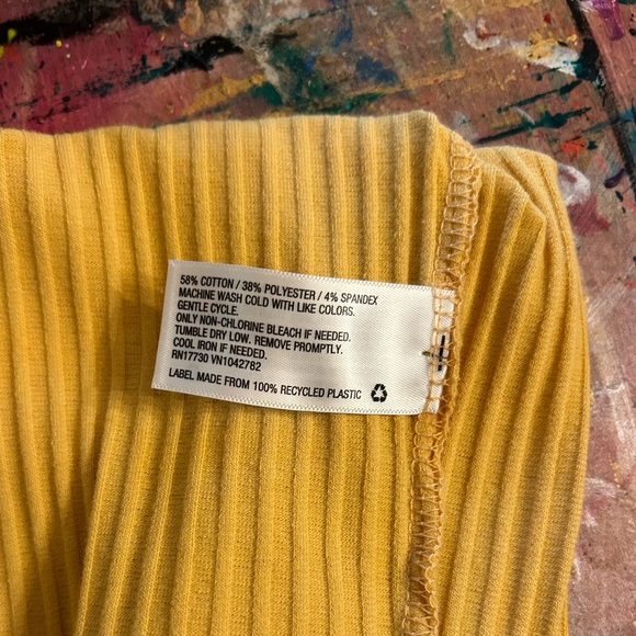 Wild Fable - Yellow Body Con Dress - Size XS - Picture 7 of 7